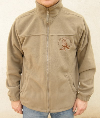 Polaire Cassa�re de Prouv�n�o, logo brod�, ensemble