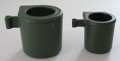 Gobelets plastique pour cage à grive Gobelets plastique pour cage à grive