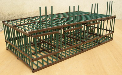 Cage à grive en plastique pour leur transport Cage à grive en plastique pour leur transport